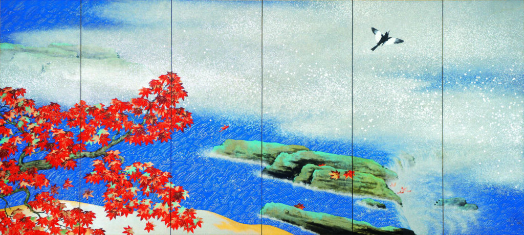 Yokoyama Taikan “Autumn Leaves” (1931)